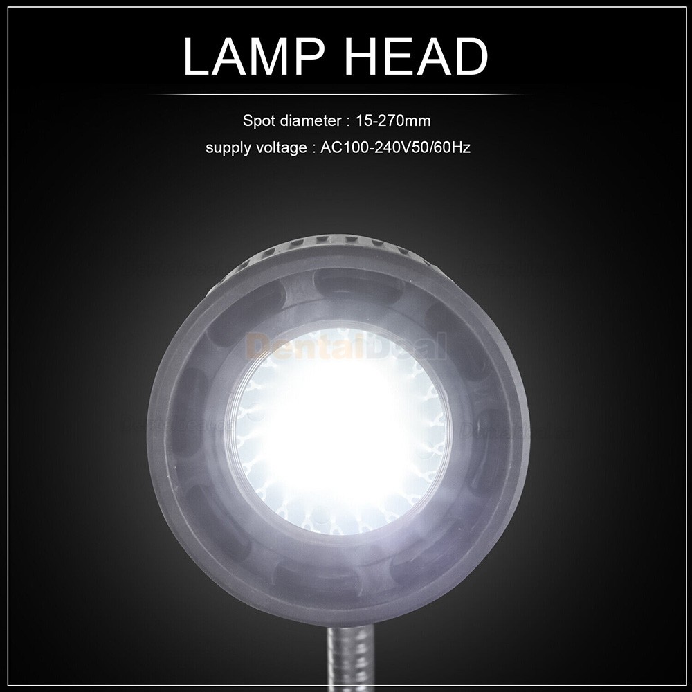Micare JD1500 35W Mobile Dental Medical Exam Lamp Halogen Shadowless Examination Light